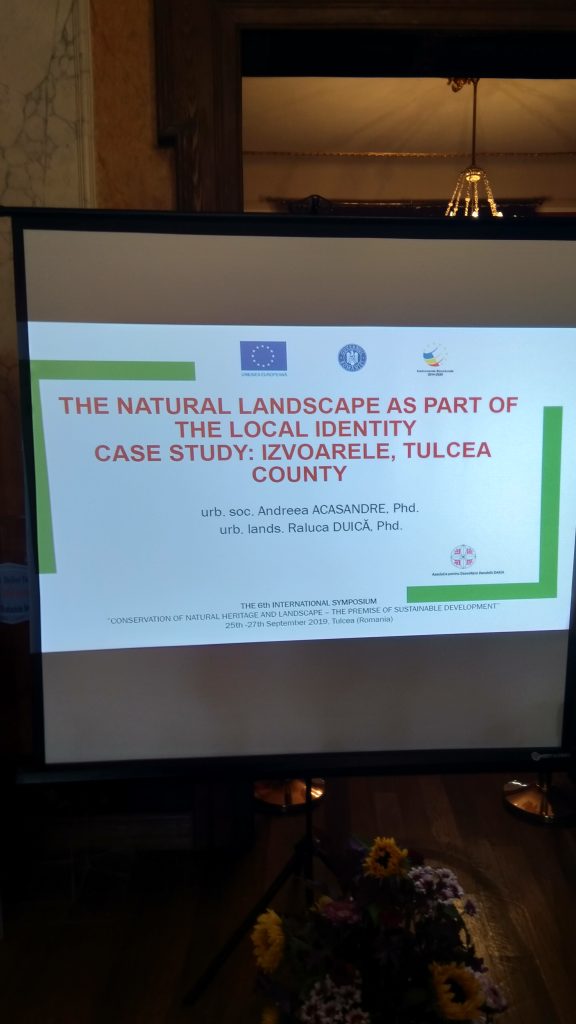 ”Conservarea patrimoniului natural și peisagistic – premisă a dezvoltării durabile” Ediția a VI-a, 2019